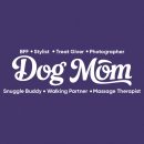 Dog Mom Is Just One Of My Titles Standard Tee Purple