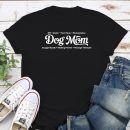Dog Mom Is Just One Of My Titles Standard Tee Black