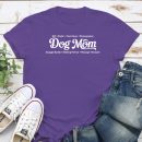 Dog Mom Is Just One Of My Titles Standard Tee Purple