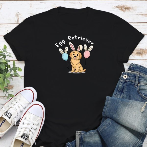 Egg Retriever Standard Tee Black